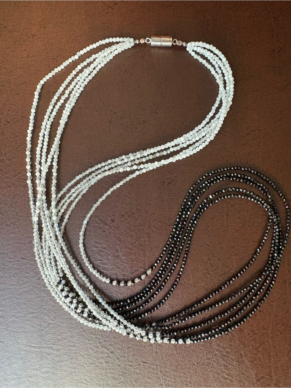 NWT Ombré Multi Strand Necklace